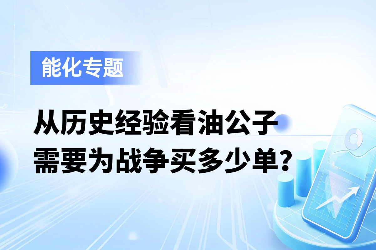 从历史经验看油公子需要为战争买多少单？